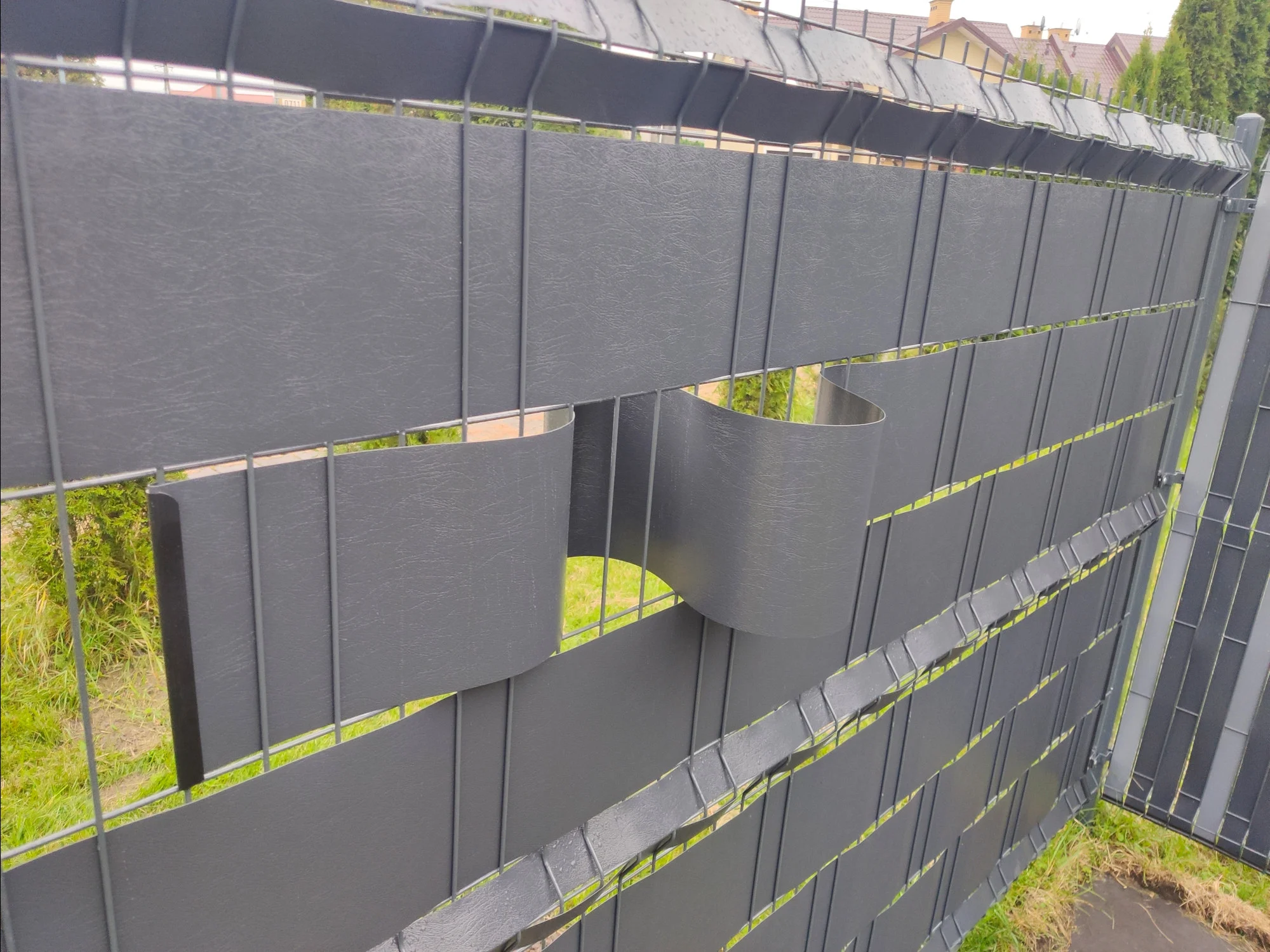 cloture de jardin pvc rigide