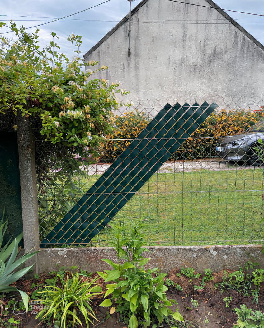 lamelle occultante grillage rigide